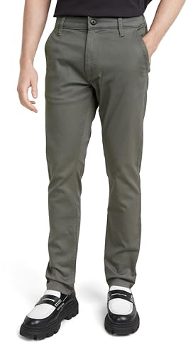 G-STAR RAW Chino Skinny 3.0 Homme Pantalons, Gris (Gs Grey D25179-c105-1260), 30W / 32L