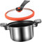 ABOOFAN Micro Pressure Cooker Steam Soup Pot Stew Pot Cooking Pot Stainless Steel Pressure Cooker