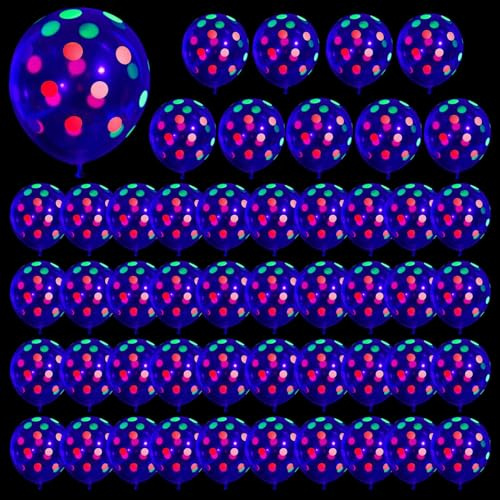 Globos brillantes – Almacenamiento de globos de fiesta, globo ligero moderno | Globos brillantes en forma de neón, decoración brillante, exhibición de orbe colorida, globo luminoso para