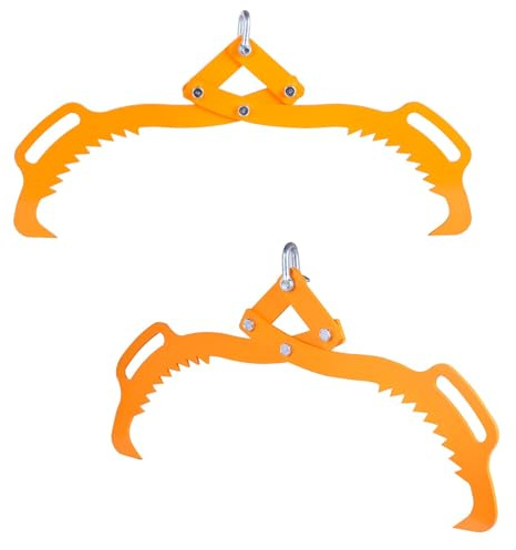 Pinzas para troncos de 30 pulgadas con 2 garras de madera de alto rendimiento, capacidad de carga de 1,500 kg para ATV, carretilla elevadora, camión, tractor