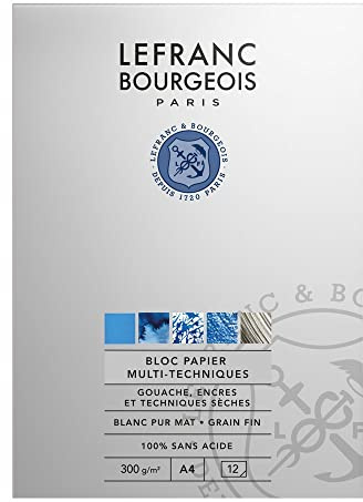 Lefranc Bourgeois Linel Gouache Extra-Fine - Bloc de papel (A4)
