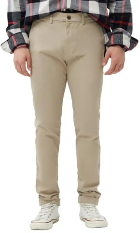 GAP Mens Essential Skinny Fit Khakis, Iconic Khaki, 34W x 32L US