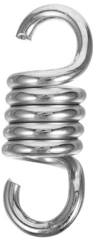 VANZACK Resortes de Alta para Columpios Acero para Inoxidable Porche Montar Resistencia y Bobina Larga, Ideales Colgantes en Sillas Hamacas Exteriores