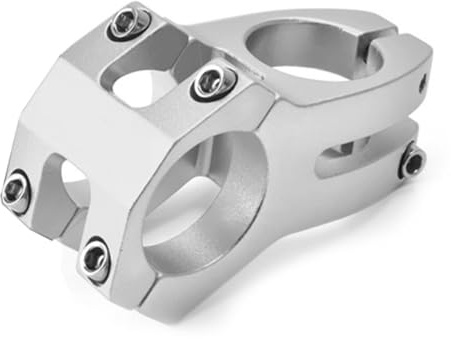 Qsvbeeqj Manubrio per mountain bike, manico corto, in lega di alluminio, per bicicletta da strada, accessori per manubrio