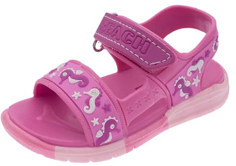 Chicco, Sandali Bambina e Bambino, con Pratica Chiusura a Strappo, Ideali per Mare e Piscina, Scarpe Bambine e Bambini, Designed in Italy