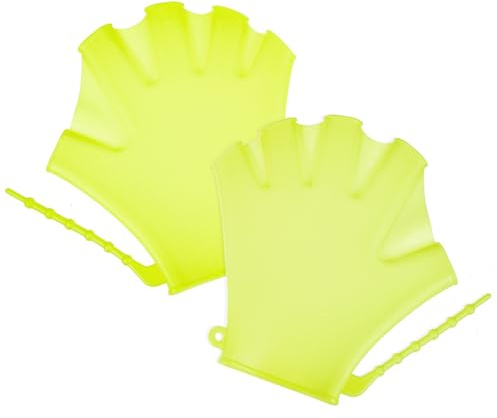 Pool Gloves 2pcs Silicone Swim Paddles for Training
