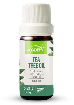 FULL OF NATURE FUNAT Tea Tree Essential Oil 10 ml soothes Wounds, colds, and Many Skin ailments. Tea Tree Oil is an Incredibly Potent Purifier That May be able to Soothe and Soften Skin.