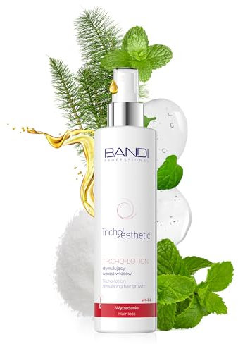 Bandi Lotion Perte de Cheveux Lotion Croissance Prêle Bio-stimulante À la Prêle et Menthe Poivrée pour Nutrition et Santé des Cheveux Ingrédients Naturels Circulation Sanguine Naturels