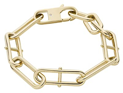 Fossil Armband Für Frauen Heritage, Länge: 190mm, Breite: 8.5mm Gold-Edelstahl-Armband, JF04234710