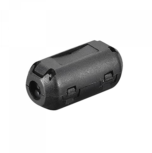 sourcing map Pack mit 20 Ferritkerne Kabelschellen 5mm RFI EMI Entstörfilter für Audio Video