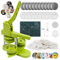 Buttonmaschine 58mm, Orifesio Button Maker mit 100 Zubehör & Kreisschneider, Button Badge Press Maschine, Pin Maker Machine 2,25 Zoll, Buttons Selber Machen, DIY Abzeichen Button Maschine Set