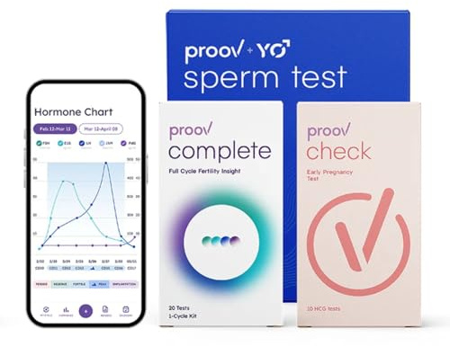 Proov Hers & His Fertility Test for Couples - Hormone & Sperm Testing