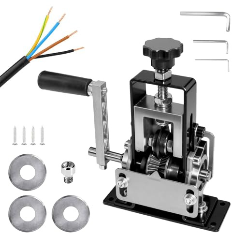 Manual & Powered Wire Stripper | 0.4–2.5cm Copper Wire Stripping Tool | Drill-Compatible Portable Electric Stripper for Efficient Scrap Copper Recycling