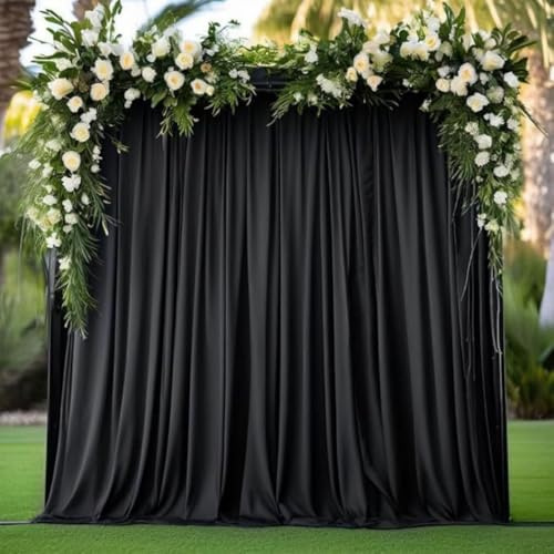 2 cortinas para telón de fondo, 300 x 150 cm, para fondo de fiesta, para cumpleaños, fondo fotográfico, ducha de bebé, despedida de soltera, fondo de pared de fotos, cortina para sesión de fotos
