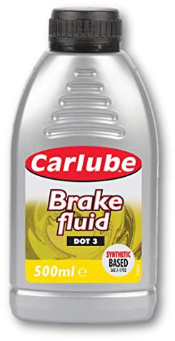 Carlube BRF050 Brake Fluid DOT 3 500ml