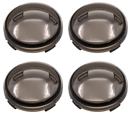NWpangu Motorcycle Turn Signal Light Smoke Lens Covers Kit Fit for Turn Signal Lights,4PCS