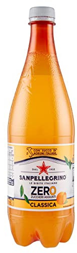 24x San Pellegrino Aranciata Zero PET ohne Zucker 0,75 L Limonade orange ohne Zucker