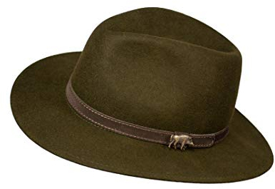 Hubertus - Sombrero de caza con adorno de cuernos y orejeras, 59