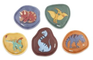 ergobag Kontur Klettie Set Motivwelt Themenwelt Klettflächen Sammelspaß Individualisierung Urzeit - Multi Colored