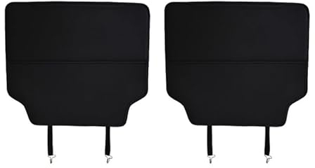 POWEC 2 Stück Auto Rücksitz Anti Kick Pad für BMW X5 G05 2018-2023 Auto Sitz Wasserdicht Rückenlehnenschutz Kick Matte Anti-Schmutzig Rücksitzschoner mit Tasche,A