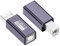 xiwai Adattatore da USB 2.0 tipo B femmina a tipo A e tipo B maschio, confezione da 2 connettori di estensione per stampante e scanner