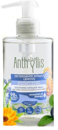 Anthyllis Organic Intimate Wash Vegan pH-Balanced 98% Natural 300ml