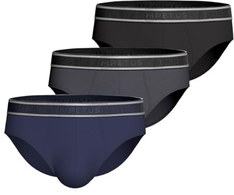IMPETUS pack-3 slip hombre de algodón surtidos PO30021 - color: SURTIDO talla: M