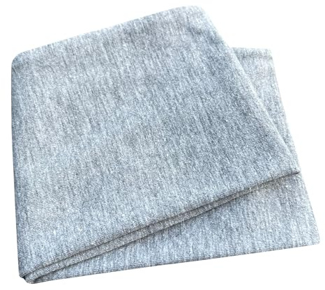 Ullhöna eko cool elastisk pojke/flicka pannband enfärgad ljusgrå 20196006