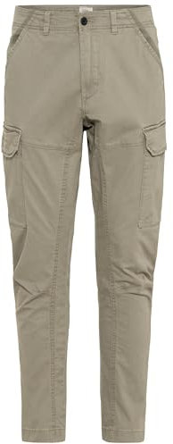camel active Herren Tapered Fit Cargo Hose Khaki, menswear-33/32