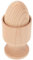 Amosfun Oeuf en Bois Montessori avec Tasse Œuf en Bois Inachevé avec Porte-Œuf Balle d'exercice Jouet D'entraînement Aux Compétences De Vie De Base Jouet d'apprentissage De La Motricité
