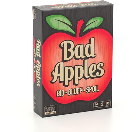 Lost Boy Entertainment Bad Apples – kortspel – strategi – budgivning och bluffing
