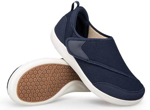 Gaatpot Chaussures Diabétiques Orthopédique Hommes Femmes | Chaussons Extra-Larges De Marche Rééducation, Pies Enflés Avec, Ajustables