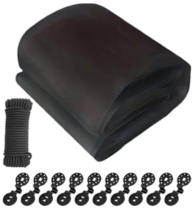 Holdes Coperture da giardino per aiuole rialzate – 12 pezzi rete di protezione per piante da vigneto, piselli, insalata, mirtilli, uva, terrazza, rose, giardino