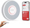 X-Sense Intelligenter WLAN-Rauchmelder mit Sprachalarmsystem und 17 Standorten, Feuermelder, Rauchwarnmelder, nur 33 mm dünn, XS0B-iR, 1 Stück