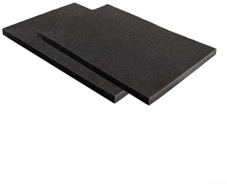 Yuanpgky Alfombrilla de goteo de aire acondicionado con respaldo magnético para absorción de ruido y protección contra la lluvia, paquete de 2 almohadillas de espuma antigoteo compatibles con la