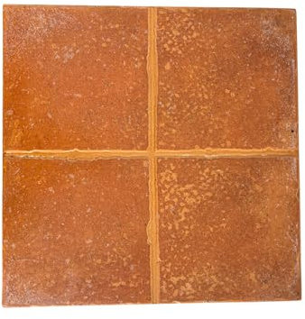 Mattonella piastrella in gres porcellanato effetto cotto stonalizzato con rifinitura finto 15 x 15 cm adatta ad ambienti interni, esterni, rivestimenti murali, prezzo riferito a 1 mq