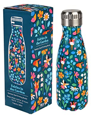 Fairies in The Garden Edelstahl-Flasche, 260 ml