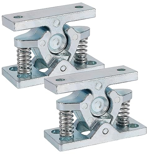 2er-Pack Zinklegierung Türfeststeller: Robust & Vielseitig –Ideal für Wohnmobil Wohnwagen Aussenbereich & Garage Türhalter mit Feder, Edelstahl Türfeststeller Wohnwagen,Schwerer Türstopper