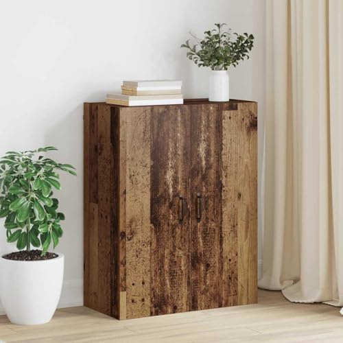 Generico Armadio pensile Legno Vecchio 69.5 x 34 x 90 cm,Marrone,25.28kg,879462