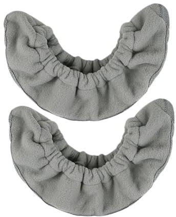 Milageto Lot de 2 Couvre-Patins à Glace Robustes pour Adultes, Enfants, Femmes et Hommes, L