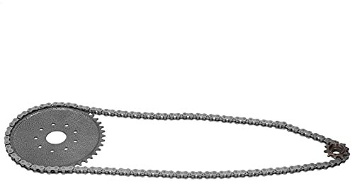 KIMISS Chaîne 415 avec Pignon Avant à Dents 10T Pignon Arrière 44T pour Vélo Motorisé 2 Temps