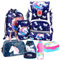 Einhorn Pegasus Pferd Pony 8 Teile Set Schulranzen Tornister Ranzen Federmappe Sky mit Sticker-von-Kids4shop