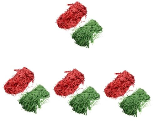 VILLCASE 8packungen Geschreddertes Papier Füllmaterial Für Boxen Und Dekoration Leichtes Und Sicheres Füllmaterial Für Geburtstagsfeiern Hochzeiten Und Weihnachten