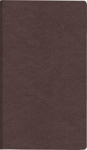 rido/idé Taschenkalender Mod. Taschenplaner int. 2026 | A6, Leder, weinrot