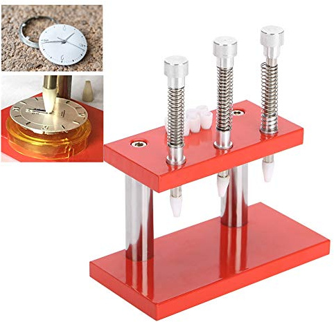 Watch Hand Presser, 3 Press Heads Watch Hand Presser Setting Fitting Set Professional Watch Wristwatch Repair Tool