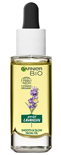 GARNIER Bio, olio per il viso, Lavandin Smooth and Glow Facial Oil, 30 ml