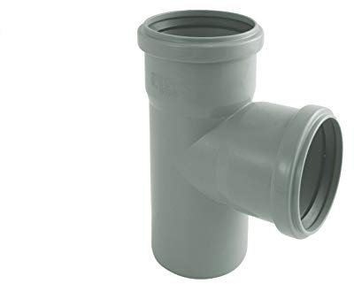 STEMAX-Wassertechnik Marley HT Abflussrohr HTEA-Einfach-Abzweig 87° in verschiedenen Nennweiten, Größe: DN32/32