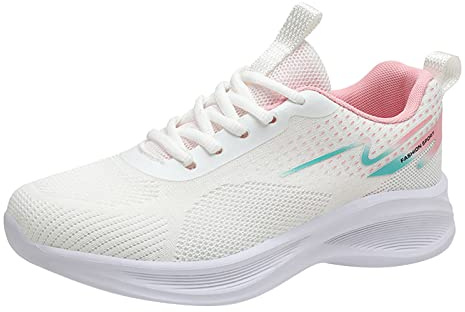 Laufschuhe für Damen, bequeme Fußgewölbeunterstützung, athletische Sneaker, verstellbare Schnürung, Wanderschuhe, lässiger Keilabsatz, Tennisschuhe, leicht, runde Zehenpartie, modische Turnschuhe,