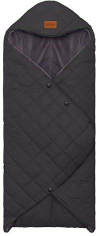 Fillikid Winterfußsack Palü Exklusiv | Kuschelige Einschlagdecke Babyschale Winter | für Autositz Gruppe 0 & Kinderwagen | Weiches Innenfutter für Wärme | Modernes Stepp-Design | 80x35 cm | Waschbar