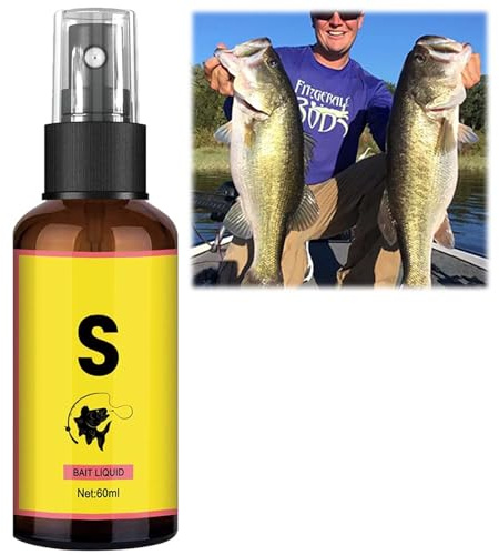 FresFresi High Concentration Red Liquid Fish Attractant - Bait Scent for Baits, Fishing Lure Bait Additive for Cod - Effective Fish Attractant & Bait Fish Enhancement